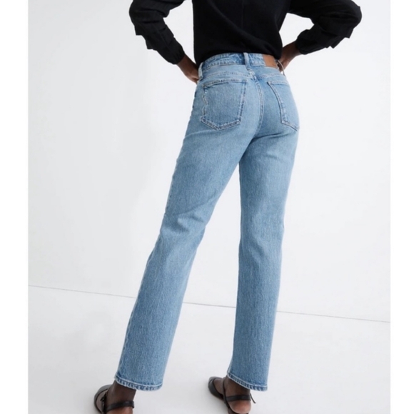 MADEWELL THE PERFECT VINTAGE STRAIGHT JEANS - Picture 2 of 15